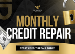 CYBER MONDAY FLASH SALE: $75 Monthly Credit Repair